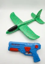 Airplane Launcher Gun Toy – বাচ্চাদের জন্য মজাদার ফোম প্লেন গান - Image 4