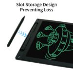 LCD Writing Tablet 8.5 Inch Reusable Digital Writing and Drawing Pad for Kids