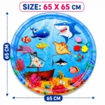 Baby Inflatable Water Play Mat (65cm) – Tummy Time Activity Mat for Babies