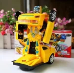 2 In 1 Remote Control Transform Robot Car | Automatic Deformation RC Toy Car - Image 8