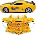 2 In 1 Remote Control Transform Robot Car | Automatic Deformation RC Toy Car - Image 6