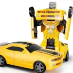 2 In 1 Remote Control Transform Robot Car | Automatic Deformation RC Toy Car - Image 2